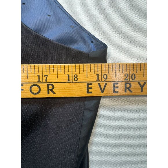 Alfani Men's Button Front Rayon Suit Vest Slim Fit Sleeveless Size S Gray Solid - Picture 3 of 5